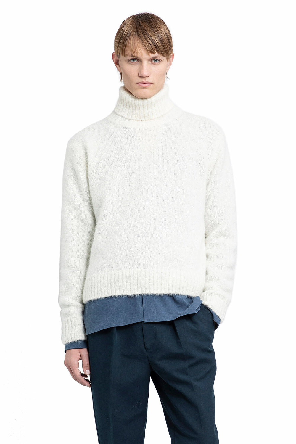 TOM FORD MAN WHITE KNITWEAR