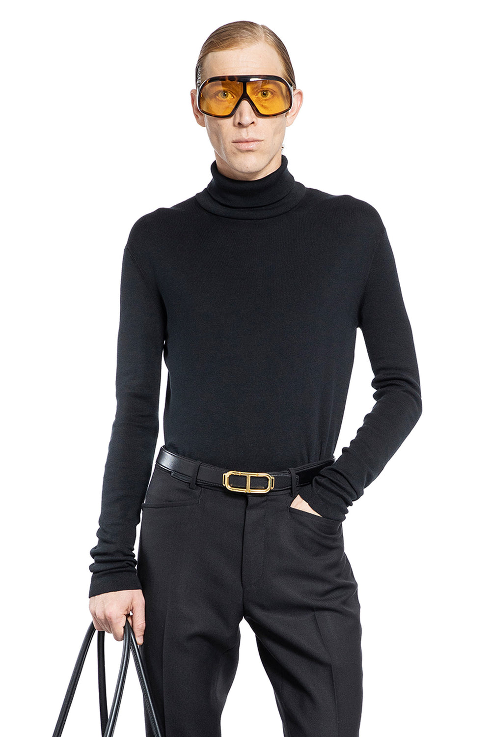 TOM FORD MAN BLACK KNITWEAR