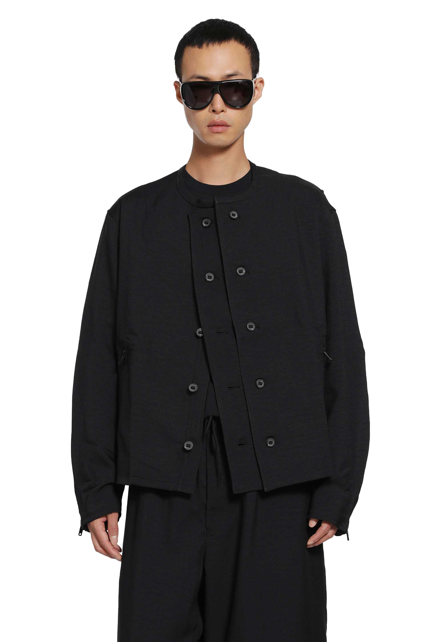 Sport Uniform Collarless Blouson