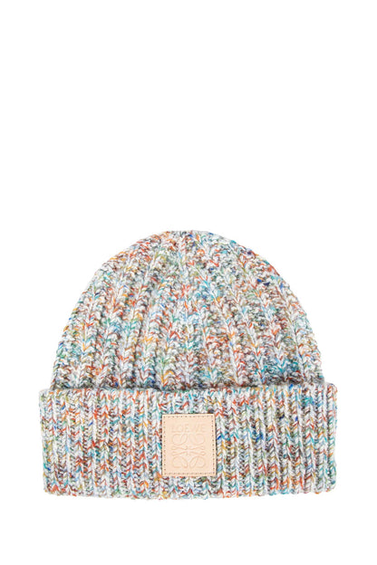 Beanie in Wool and Cashmere Blend