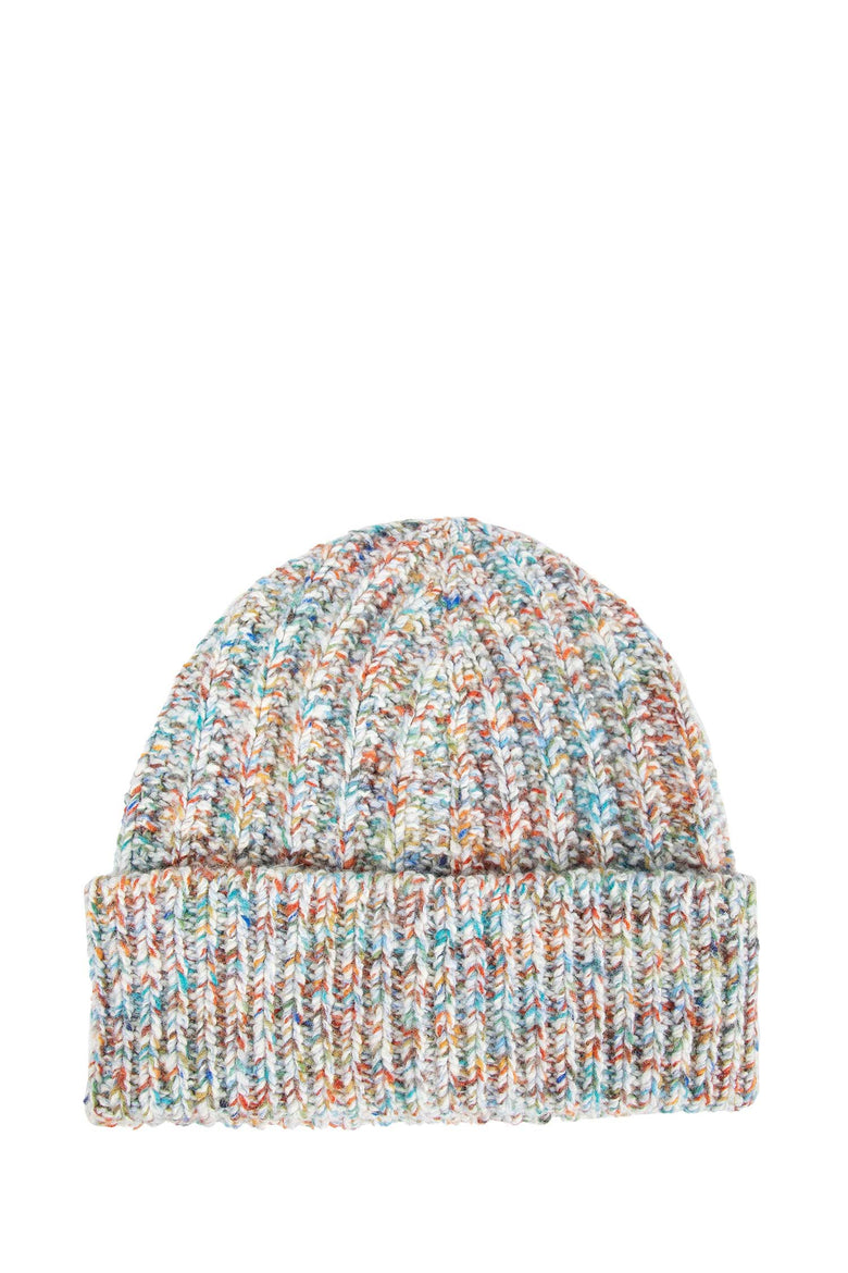 Beanie in Wool and Cashmere Blend