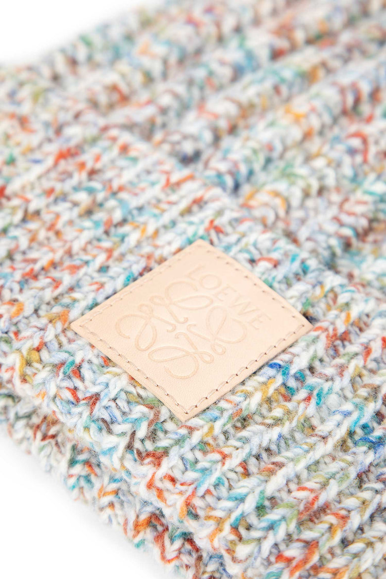 Beanie in Wool and Cashmere Blend