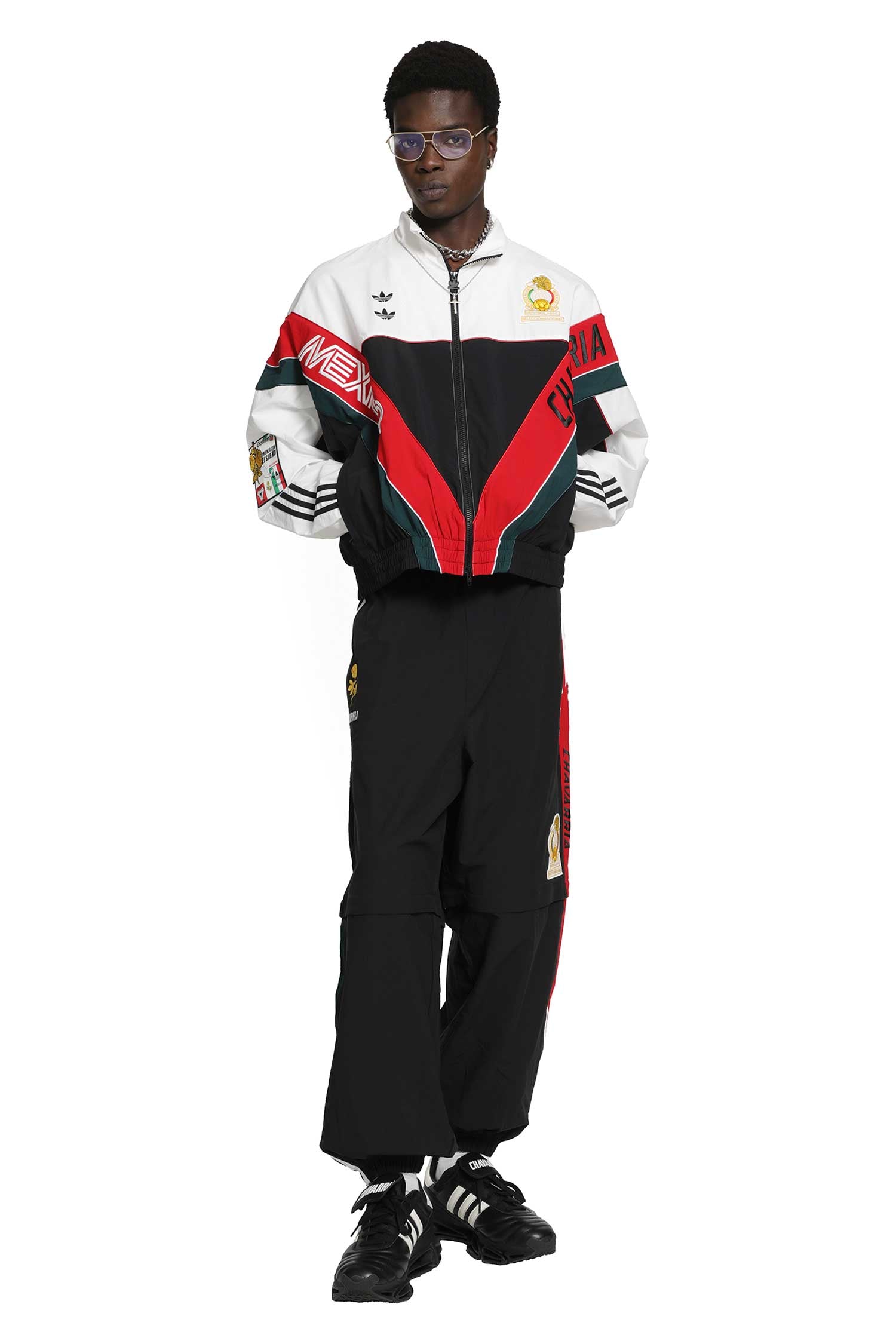 Adidas X Willy Chavarria Oversized Anthem Trackpants