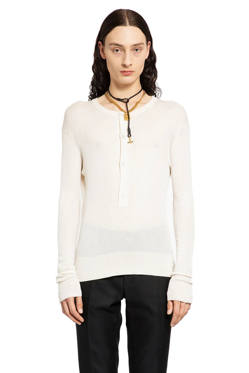 TOM FORD MAN OFF-WHITE KNITWEAR - Antonioli.eu