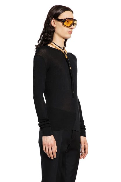 TOM FORD MAN BLACK KNITWEAR