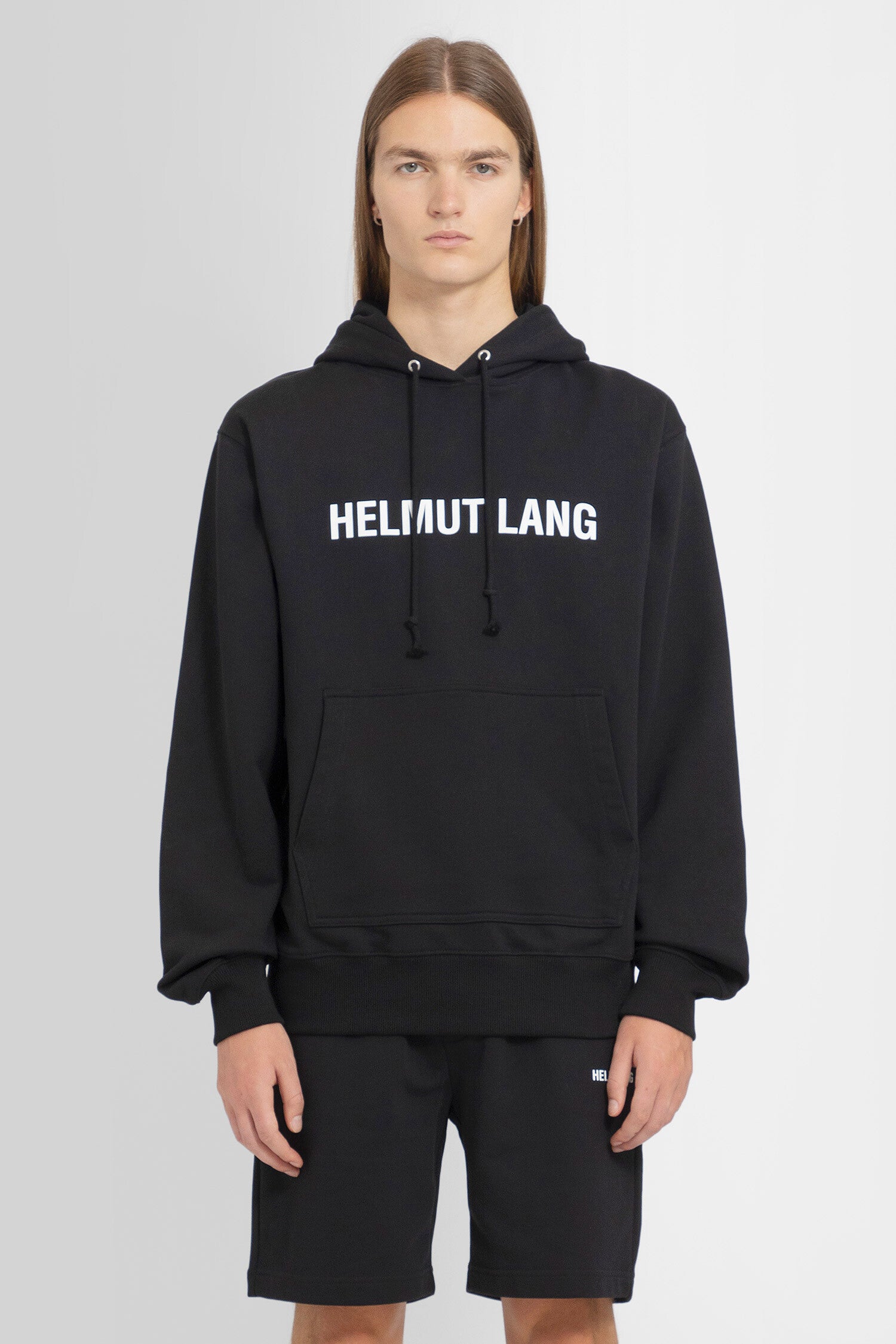 HELMUT LANG MAN BLACK SWEATSHIRTS