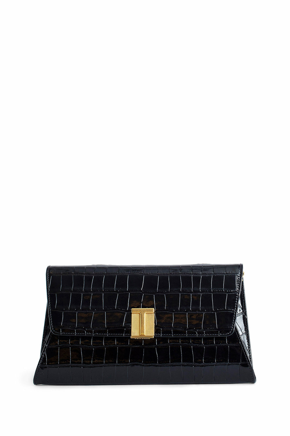 TOM FORD WOMAN BLACK CLUTCHES & POUCHES