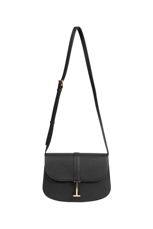 Grain Leather Small Crossbody Bag