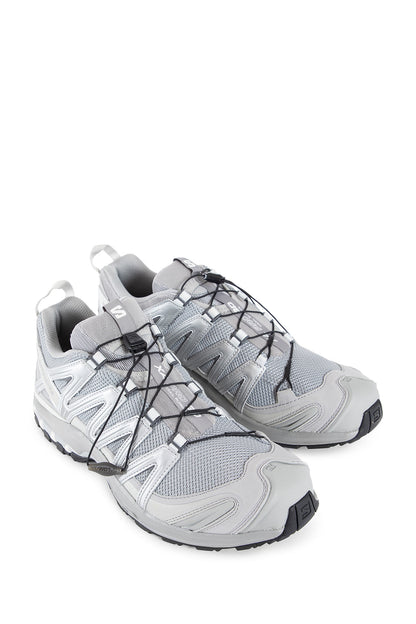 SALOMON UNISEX SILVER SNEAKERS