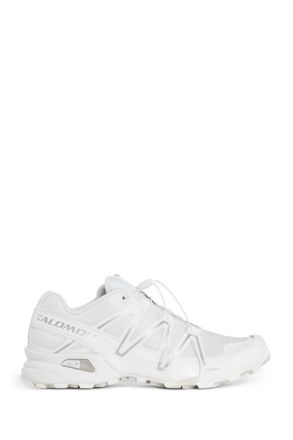 SALOMON UNISEX WHITE SNEAKERS