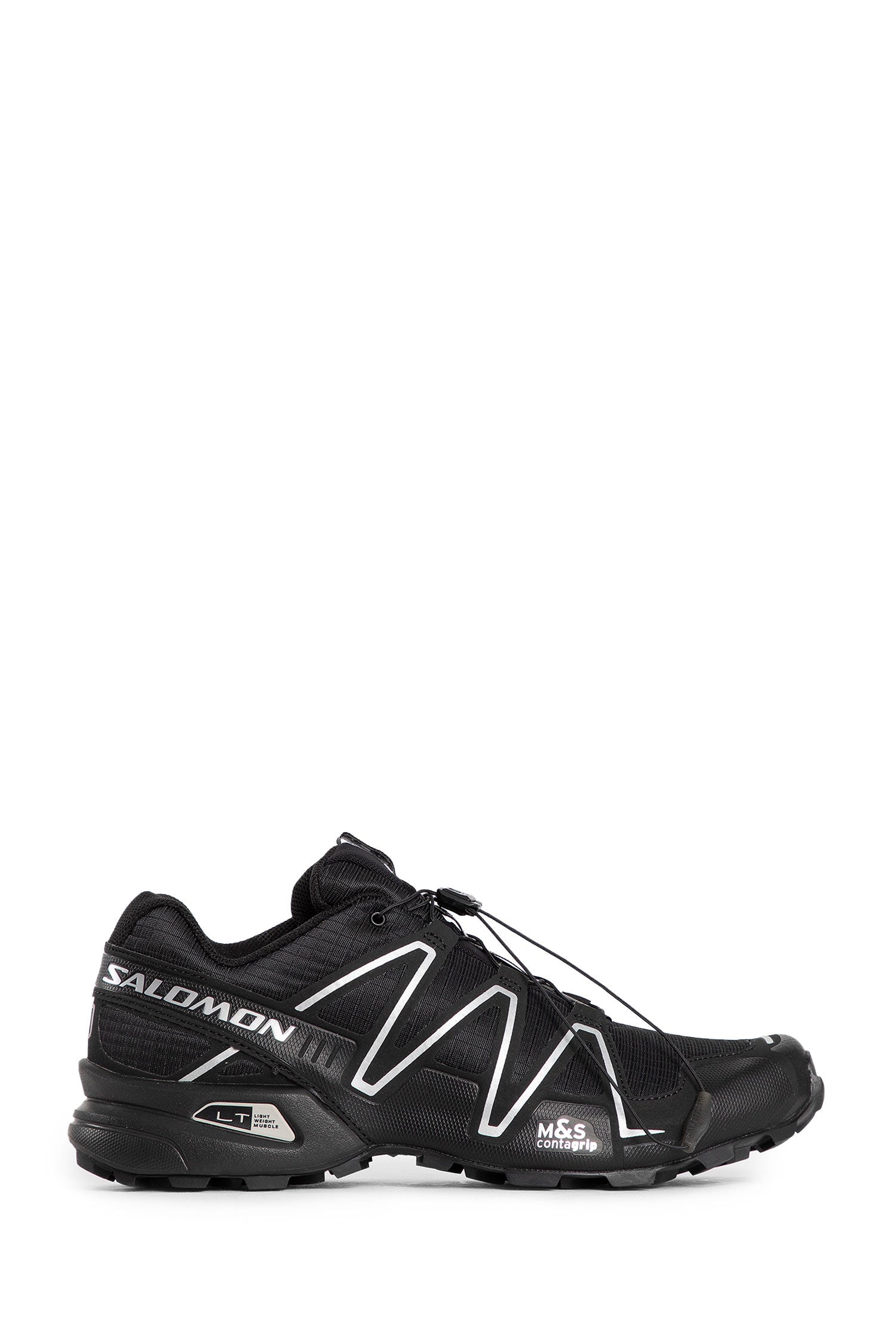 SALOMON UNISEX BLACK SNEAKERS