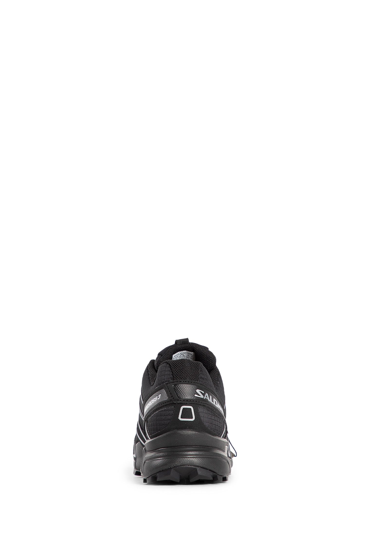 SALOMON UNISEX BLACK SNEAKERS