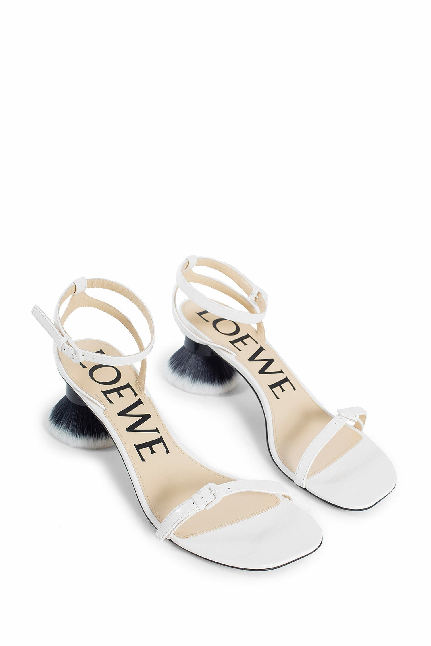 LOEWE WOMAN WHITE SANDALS