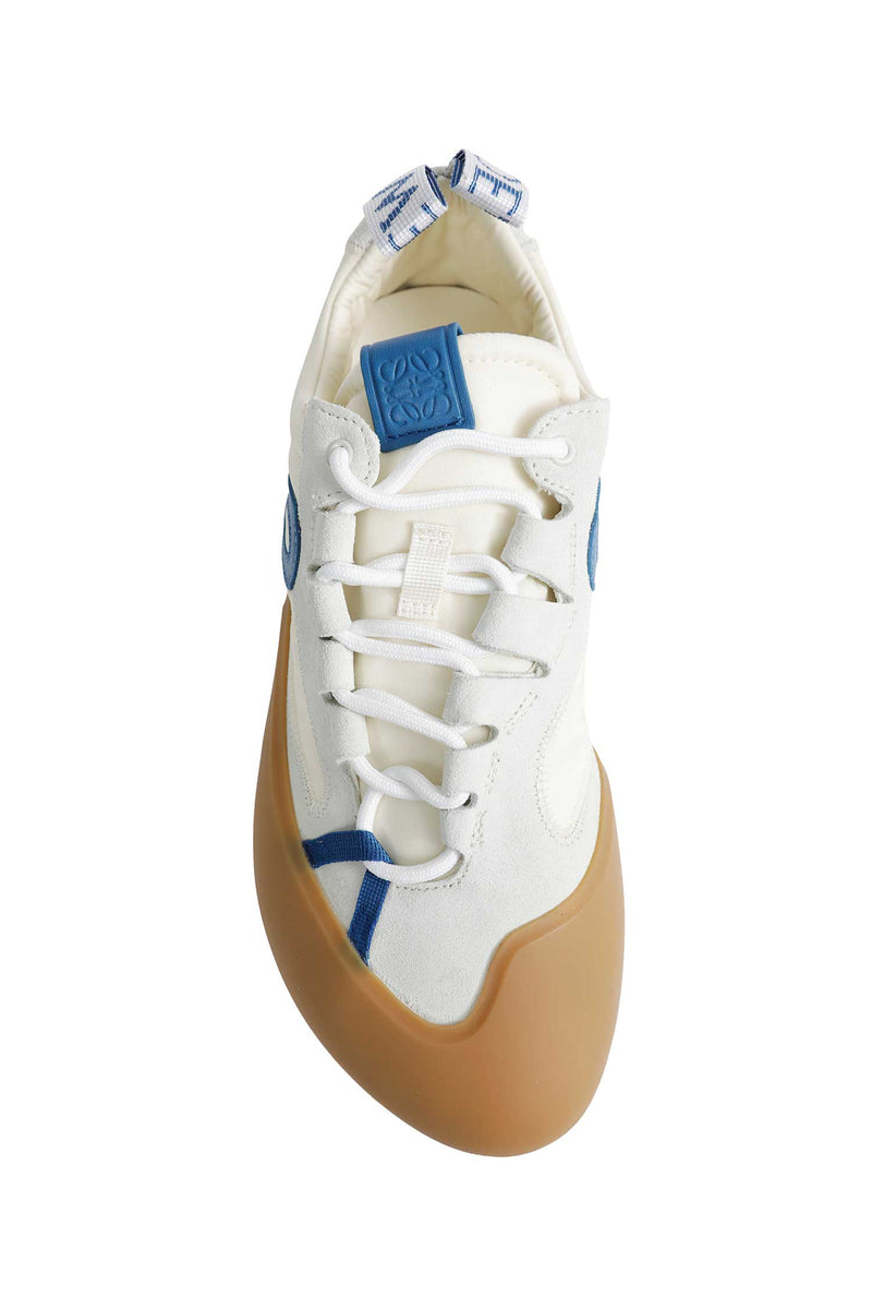 LOEWE Grip Nylon And Suede Sneakers woman