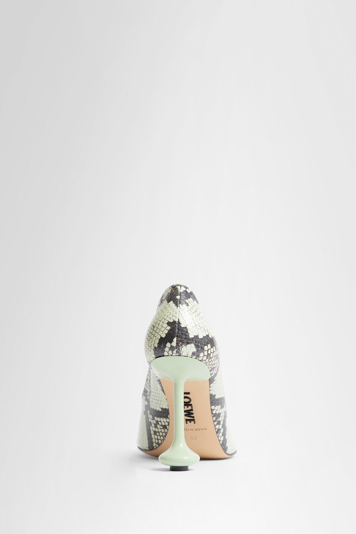 LOEWE WOMAN GREEN PUMPS