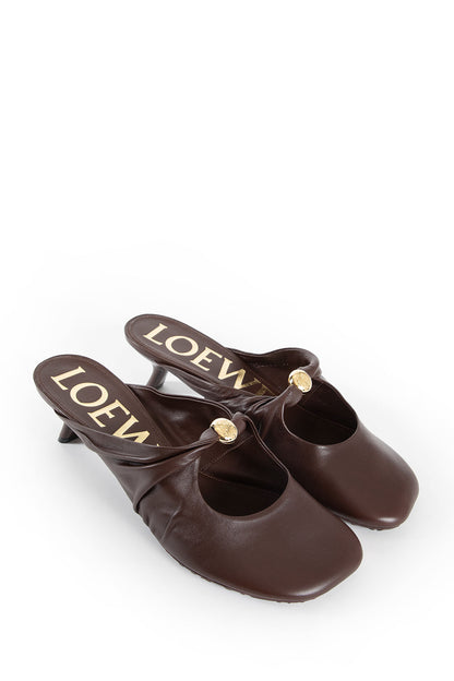 Pebble Soft Mules in Nappa Lambskin