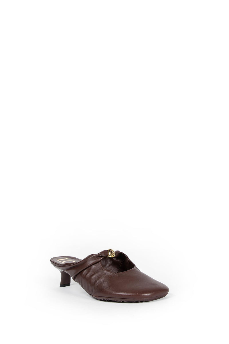 Pebble Soft Mules in Nappa Lambskin