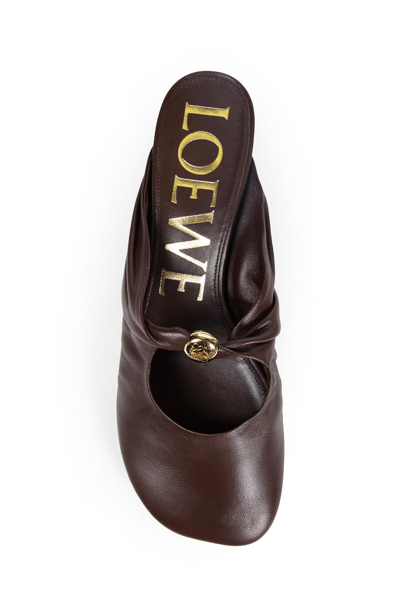 Pebble Soft Mules in Nappa Lambskin