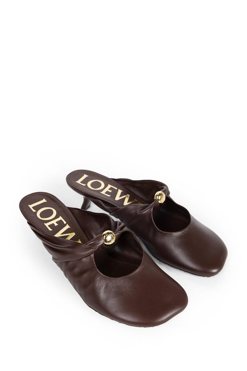 Pebble Soft Mules in Nappa Lambskin