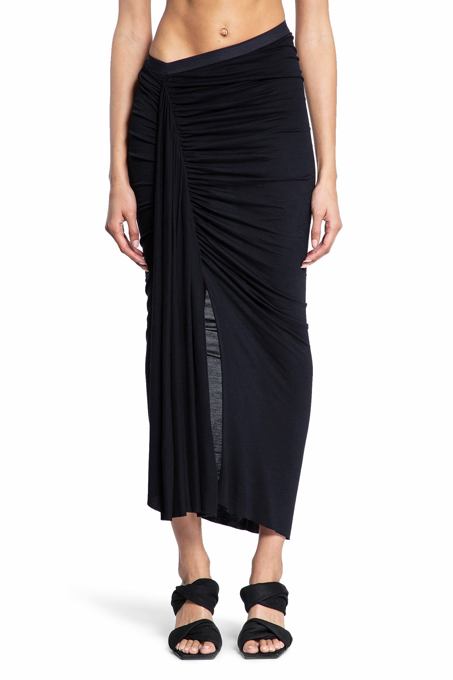 RICK OWENS WOMAN BLACK SKIRTS