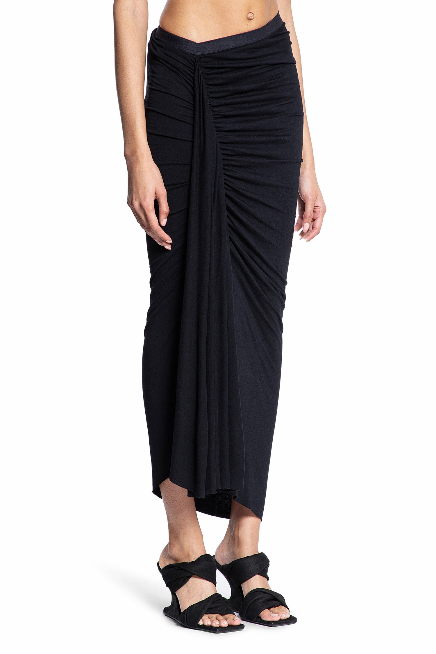 RICK OWENS WOMAN BLACK SKIRTS