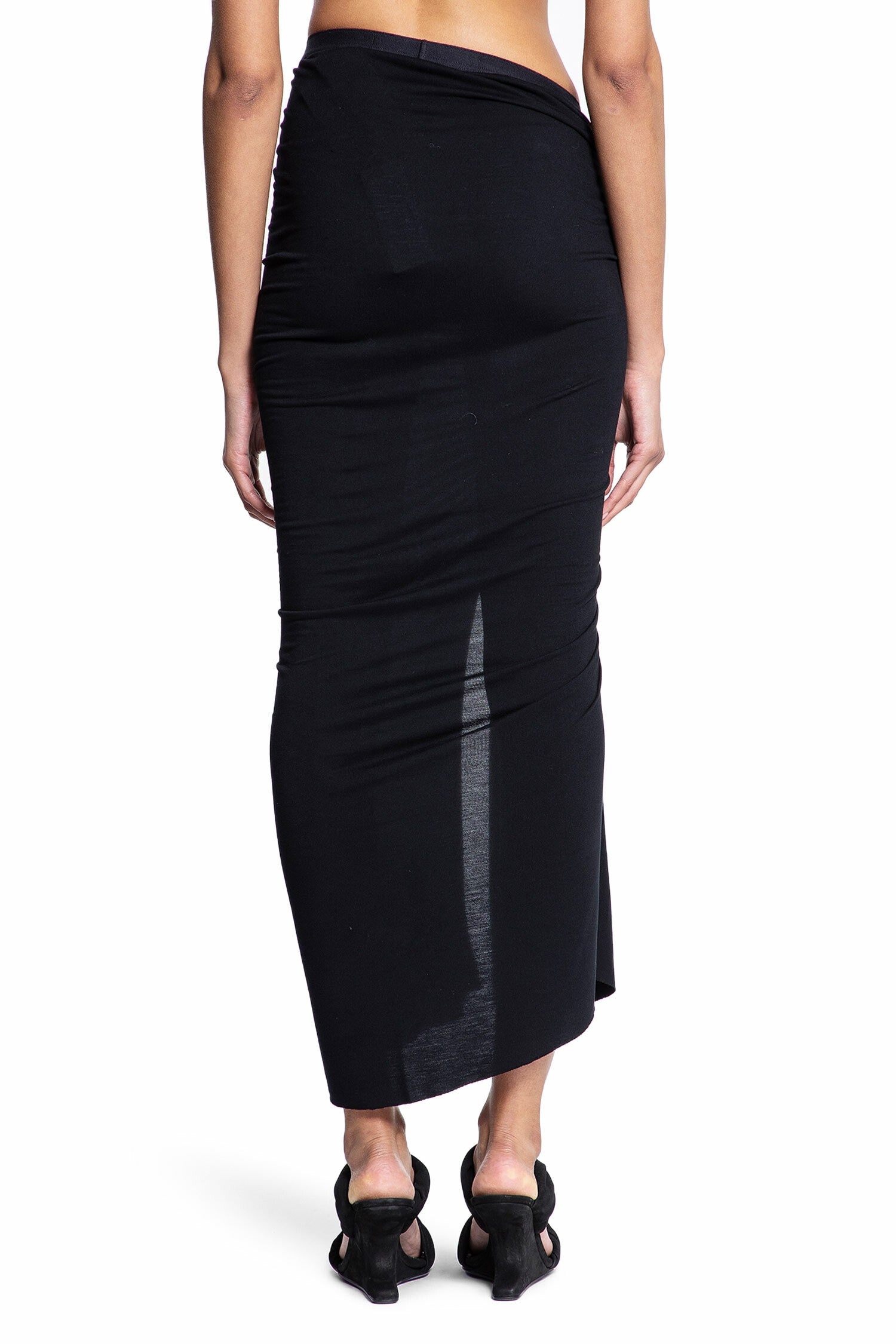 RICK OWENS WOMAN BLACK SKIRTS