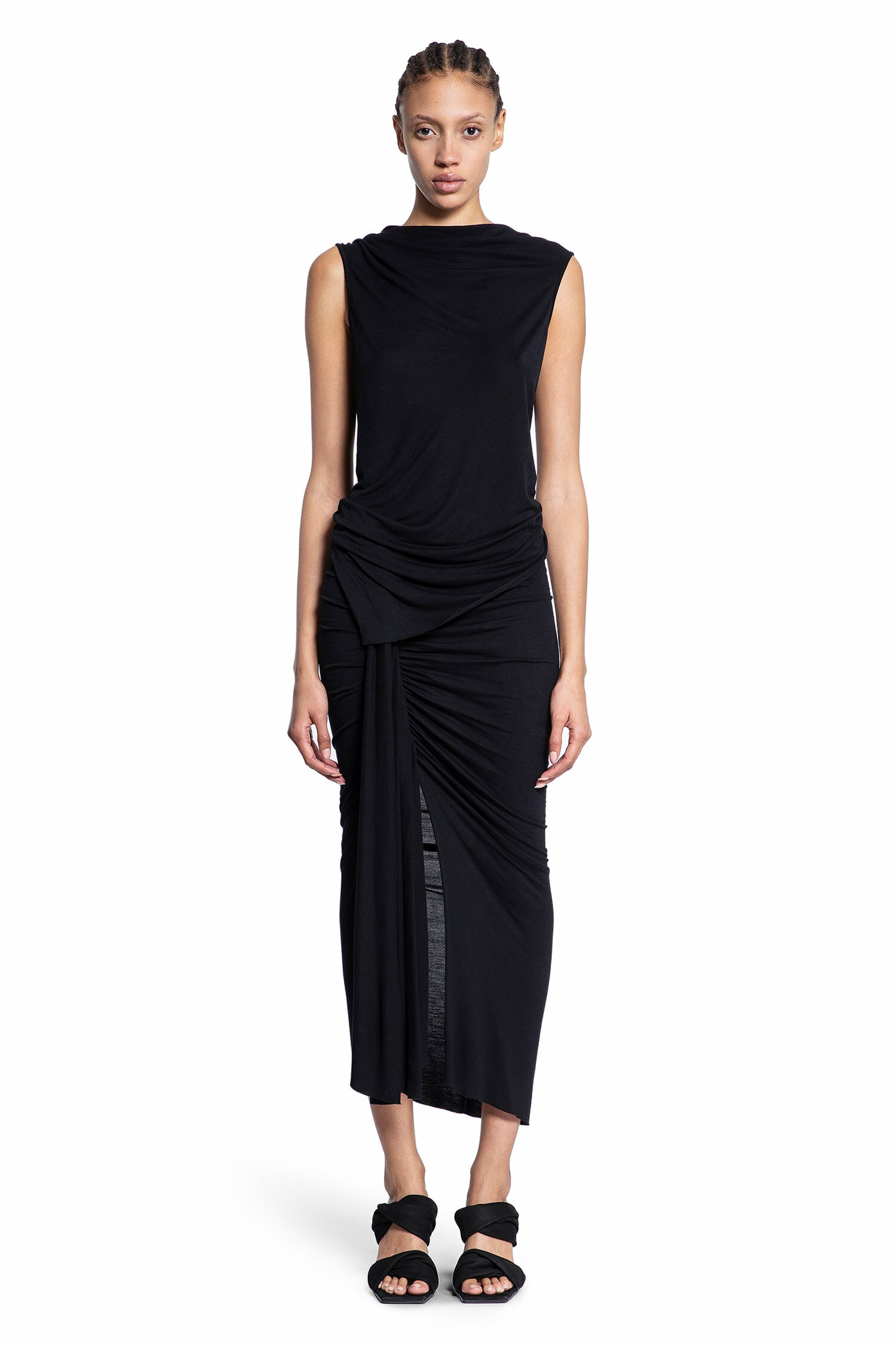 RICK OWENS WOMAN BLACK SKIRTS