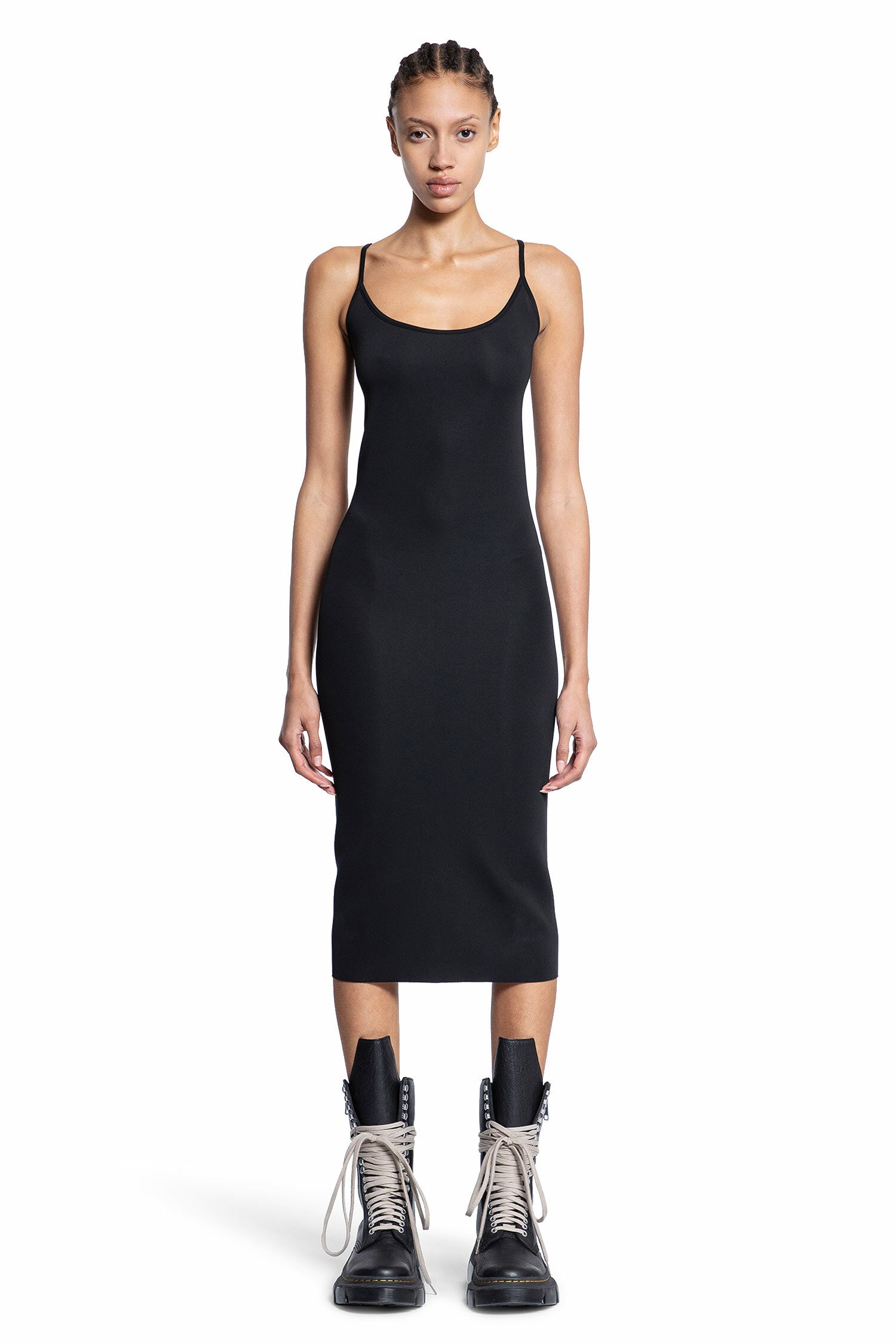 RICK OWENS WOMAN BLACK DRESSES