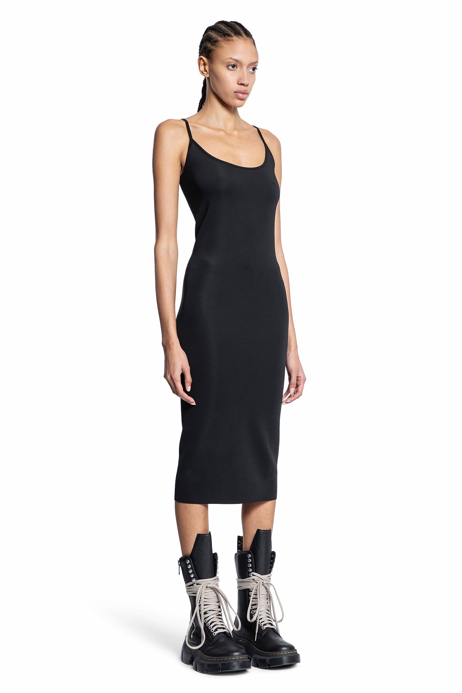 RICK OWENS WOMAN BLACK DRESSES