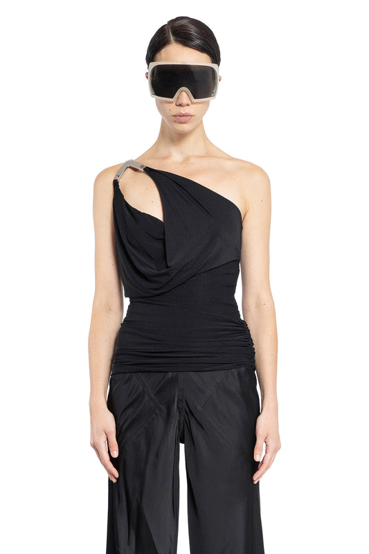 RICK OWENS LILIES WOMAN BLACK TOPS