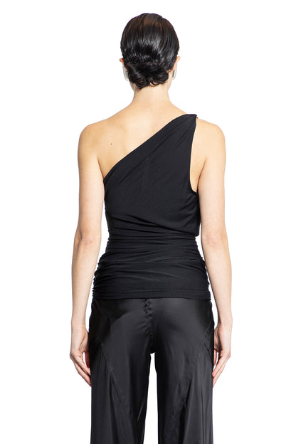 RICK OWENS LILIES WOMAN BLACK TOPS