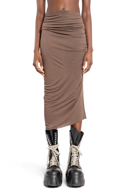 Antonioli RICK OWENS LILIES WOMAN BEIGE SKIRTS