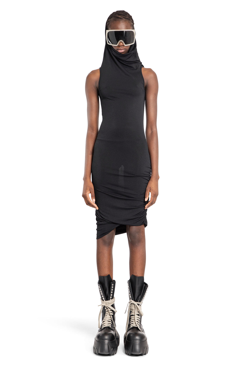 RICK OWENS LILIES WOMAN BLACK DRESSES