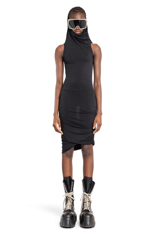 RICK OWENS LILIES WOMAN BLACK DRESSES