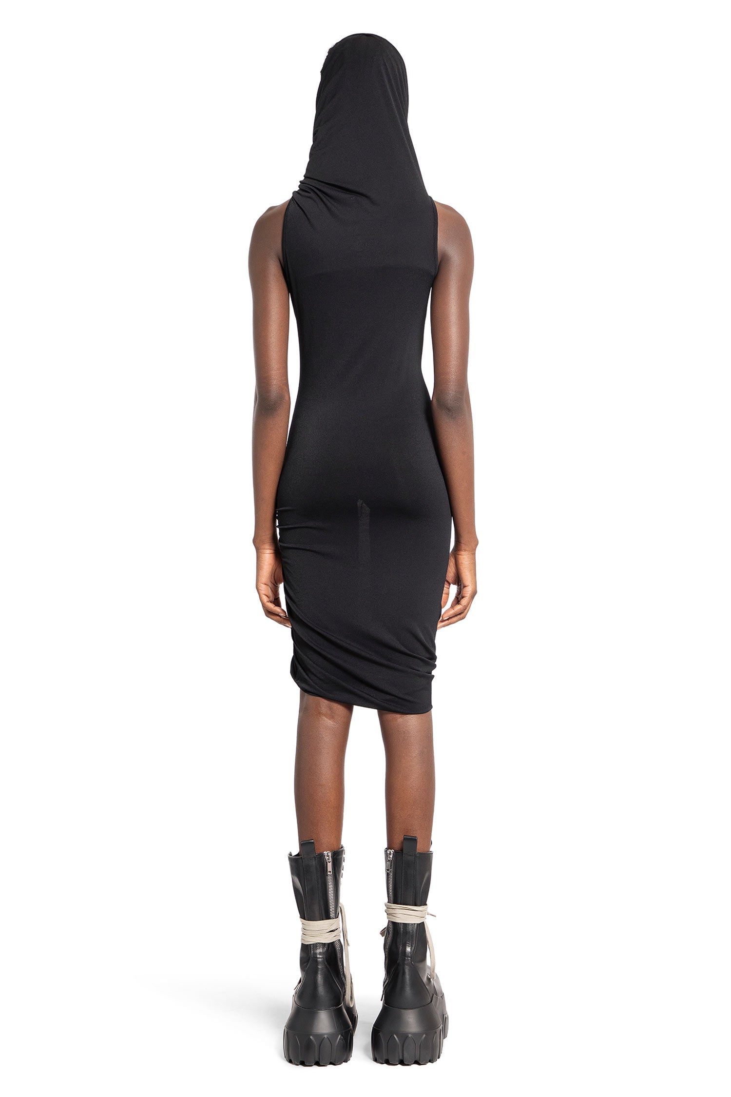 RICK OWENS LILIES WOMAN BLACK DRESSES