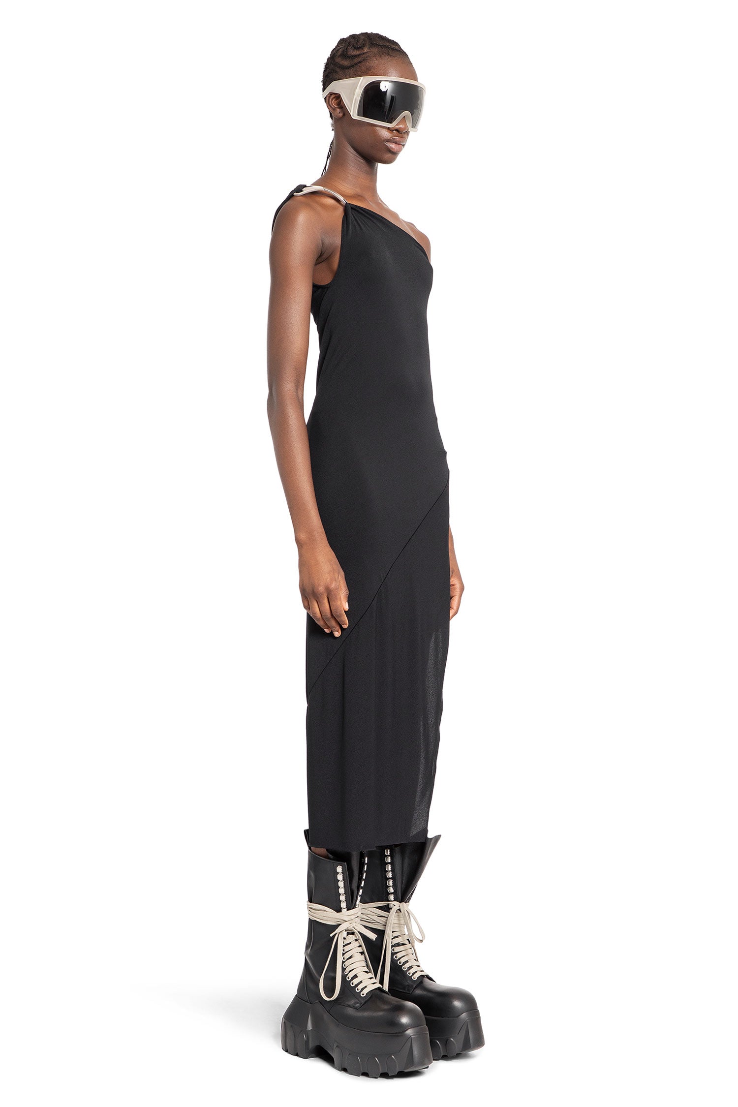 RICK OWENS LILIES WOMAN BLACK DRESSES