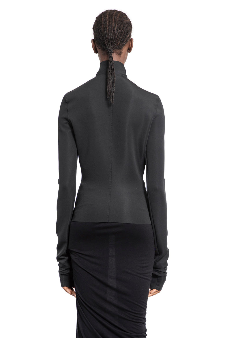 RICK OWENS LILIES WOMAN BLACK SWEATSHIRTS