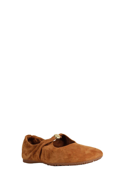 Suede Ballerinas