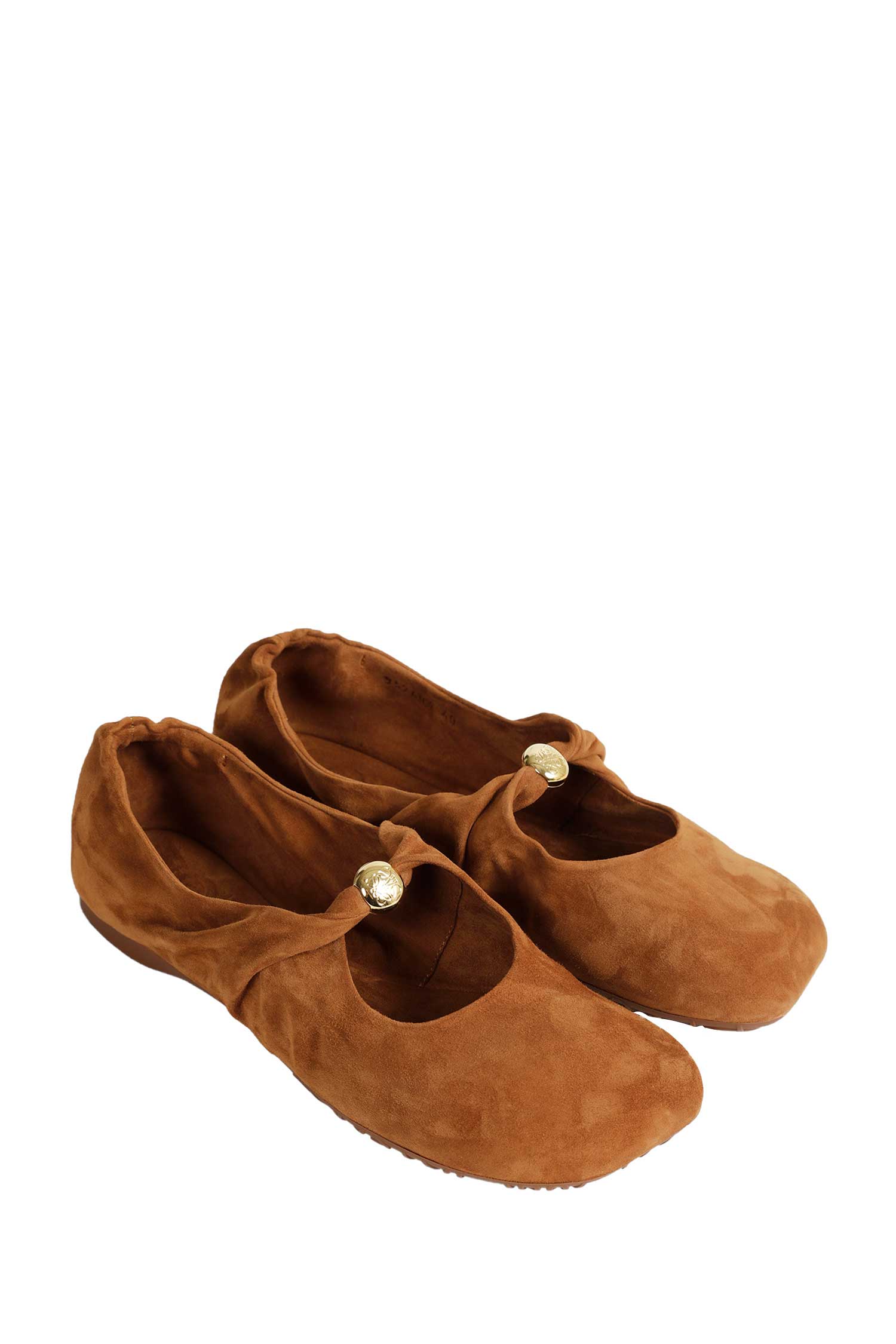 Suede Ballerinas