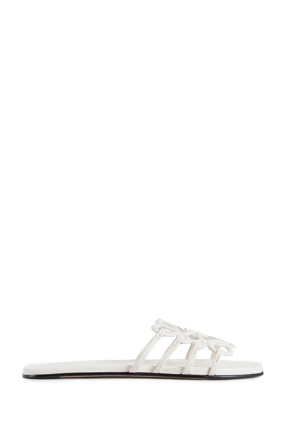 LOEWE WOMAN WHITE SANDALS & SLIDES