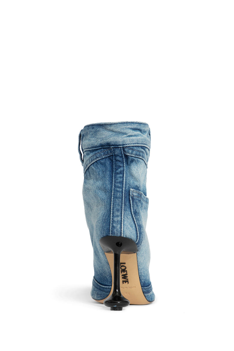 LOEWE WOMAN BLUE BOOTS