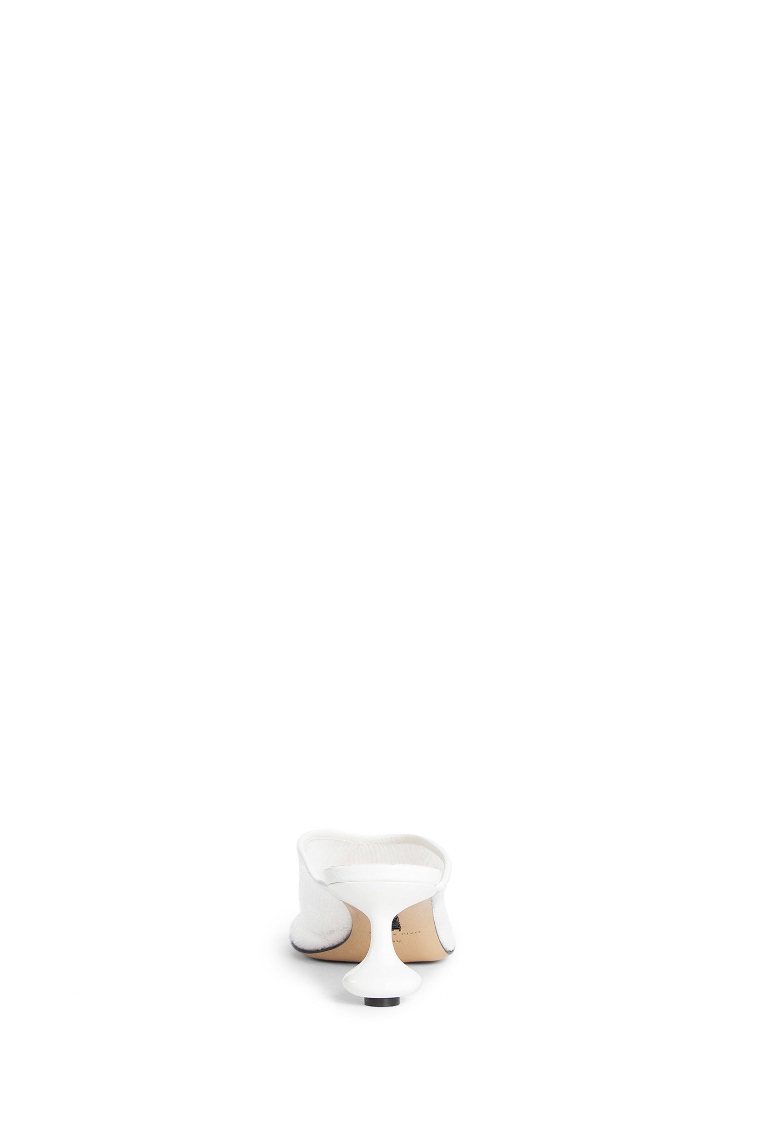 LOEWE WOMAN WHITE MULES