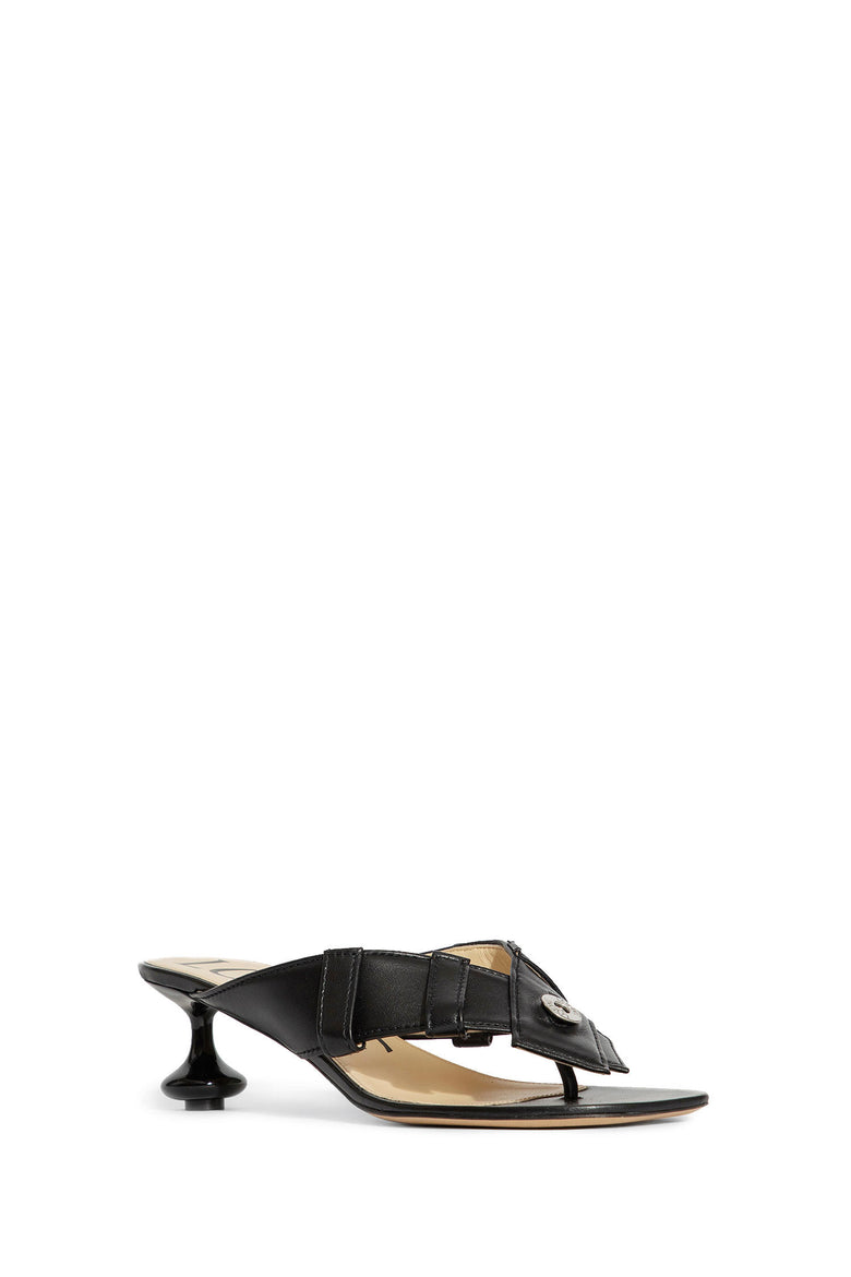 LOEWE WOMAN BLACK MULES