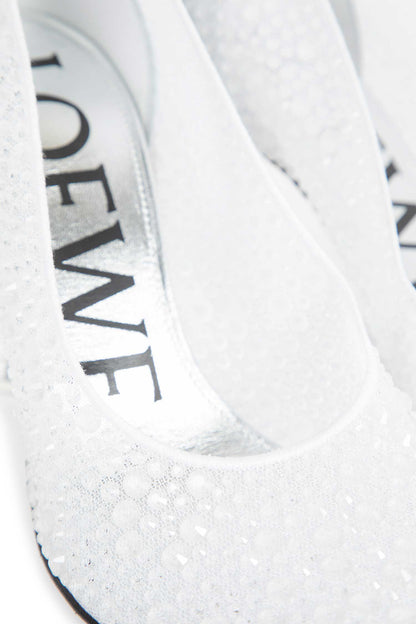 LOEWE WOMAN WHITE PUMPS