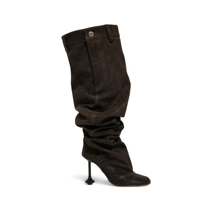 LOEWE WOMAN BROWN BOOTS