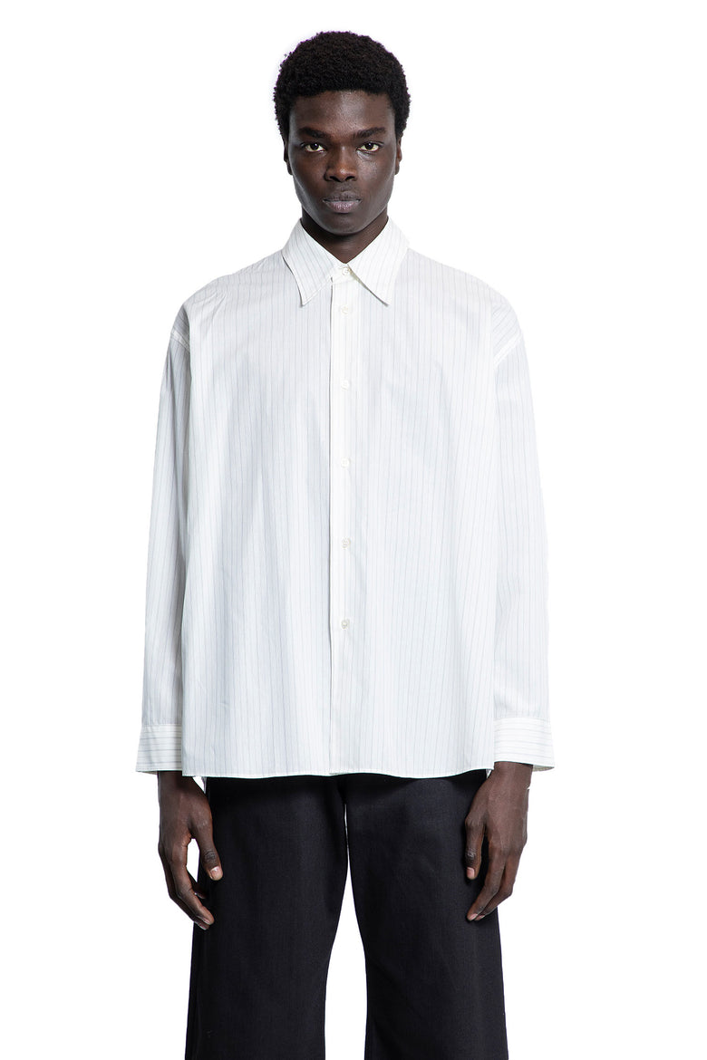 STUDIO NICHOLSON MAN OFF-WHITE SHIRTS