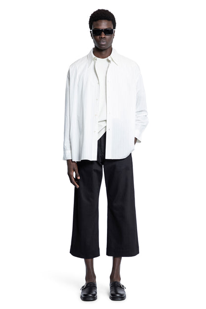 STUDIO NICHOLSON MAN OFF-WHITE SHIRTS