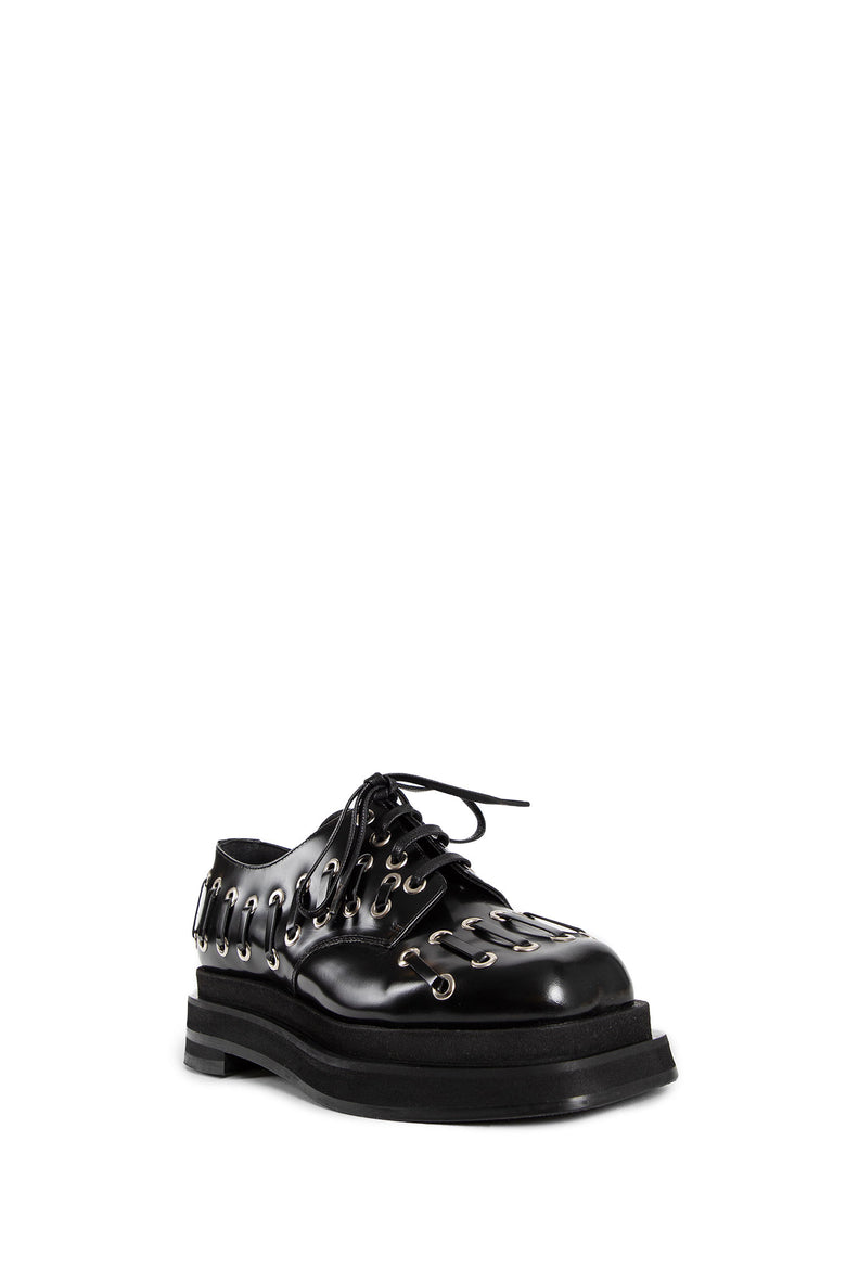 SIMONE ROCHA WOMAN BLACK LACE-UPS