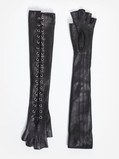 Antonioli MANOKHI WOMAN BLACK GLOVES