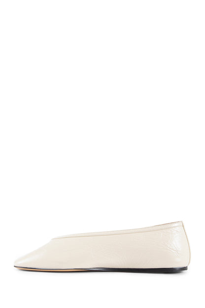 LE MONDE BERYL WOMAN WHITE FLATS